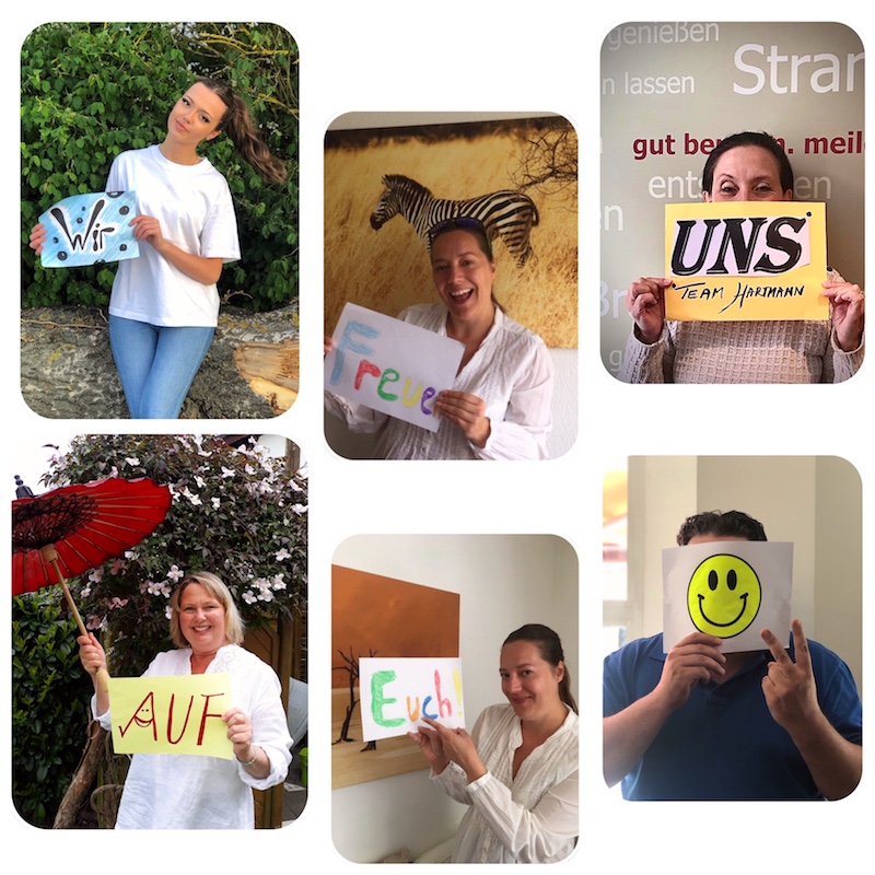 Collage 2020 wir freuen uns